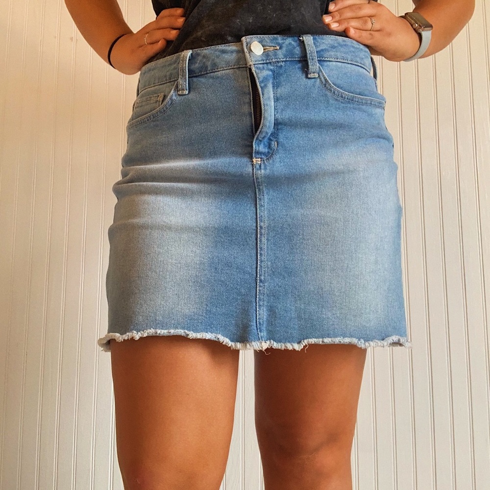 Denim skirt. Size 12